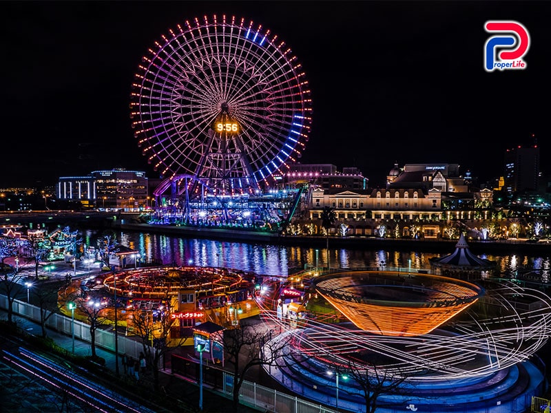 Top 5 khu vui chơi giải trí siêu hấp dẫn ở Nhật Bản